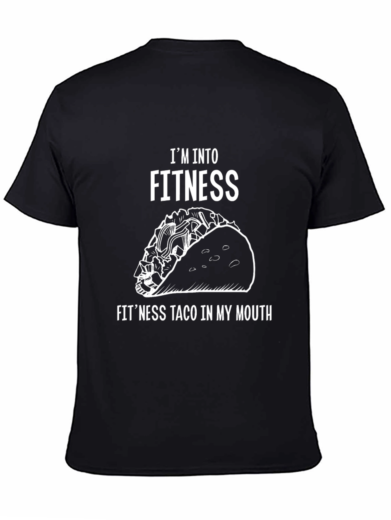 Fitness Taco Graphic T-Shirt - Gym Humor