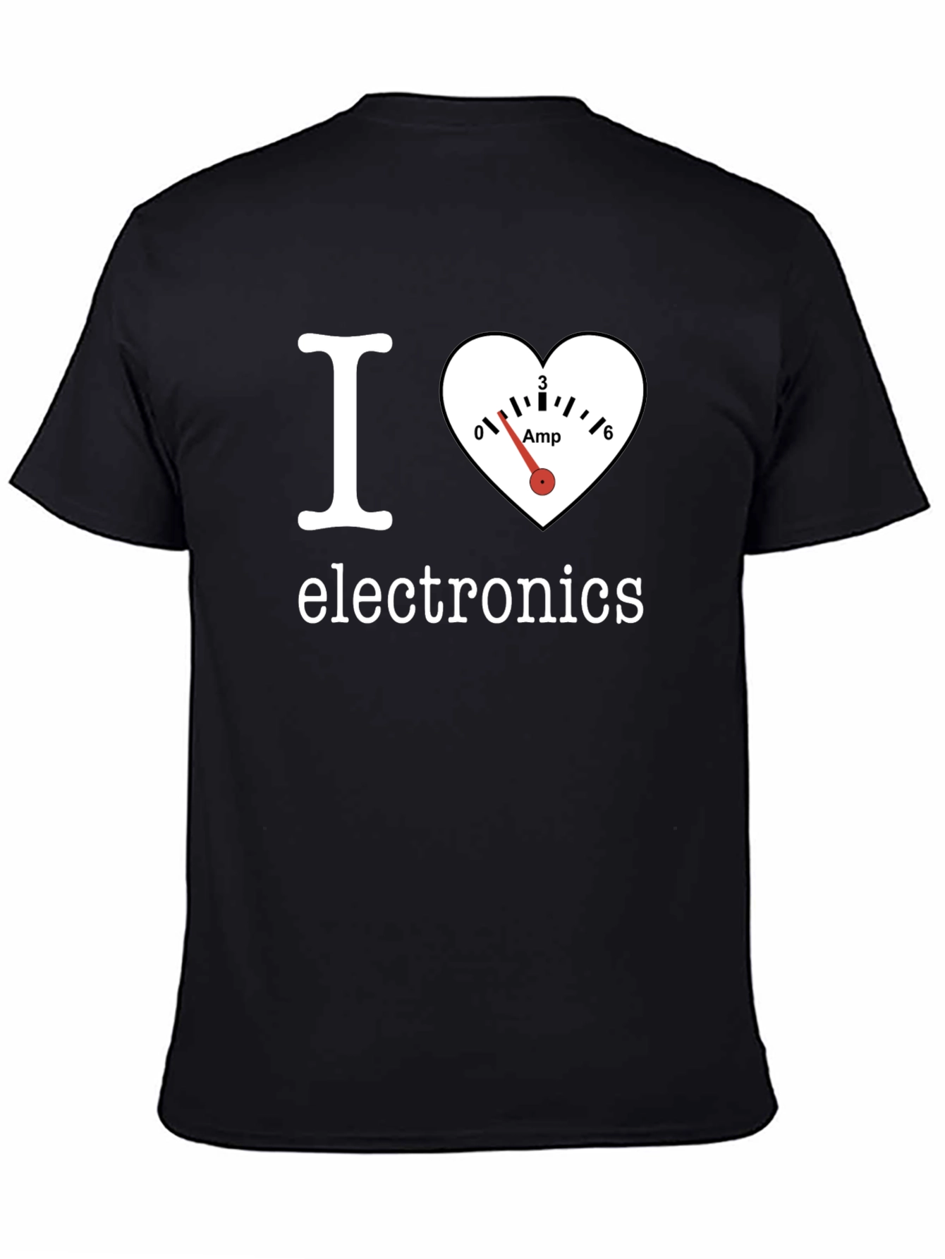 I Heart Electronics Black T-Shirt