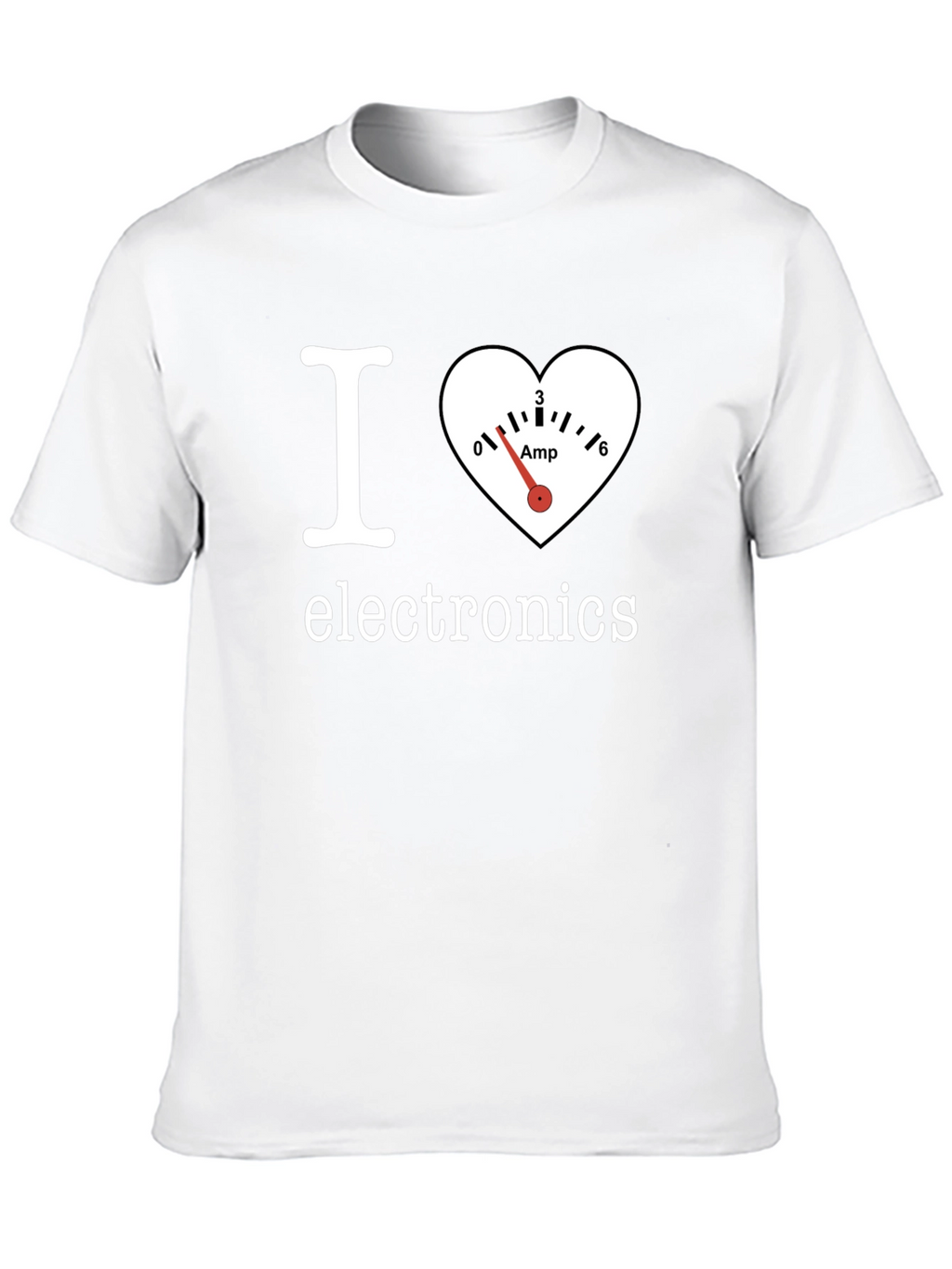 I Heart Electronics Black T-Shirt