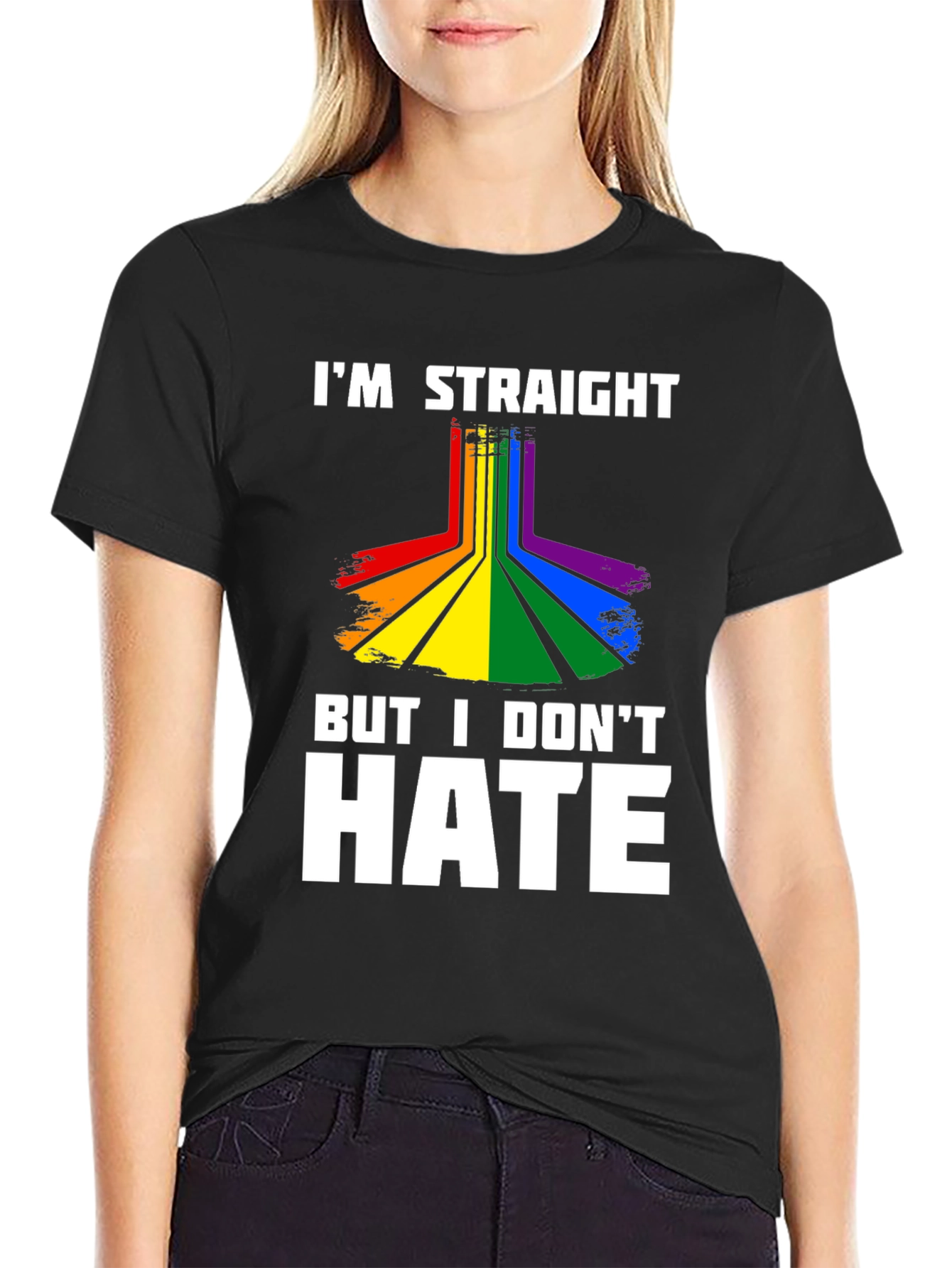 Im Straight But I Dont Hate Graphic Tee