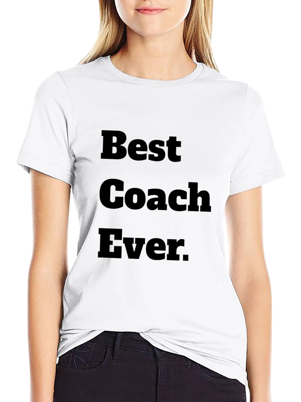 Best Coach Ever Black T-Shirt