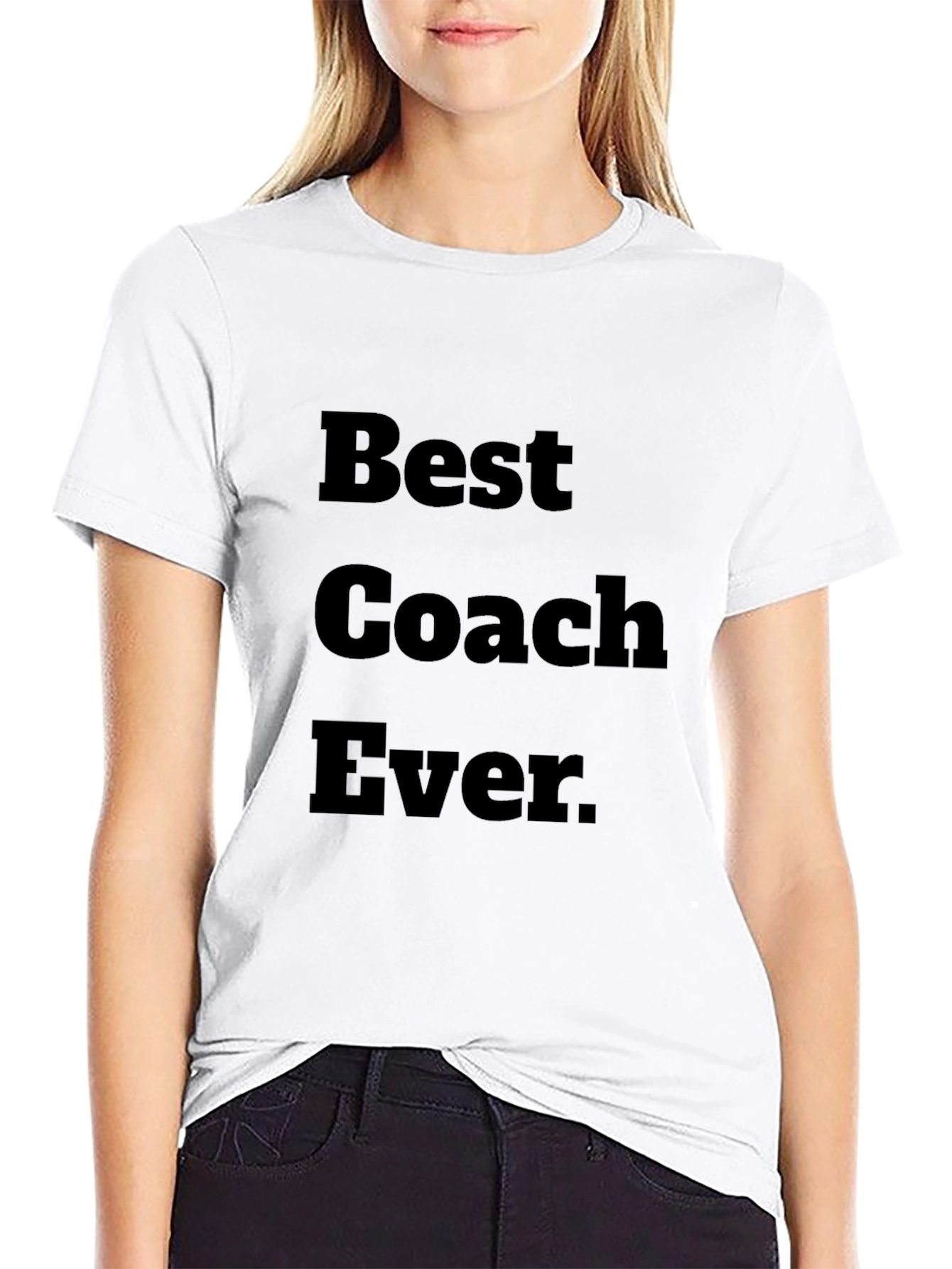 Best Coach Ever Black T-Shirt