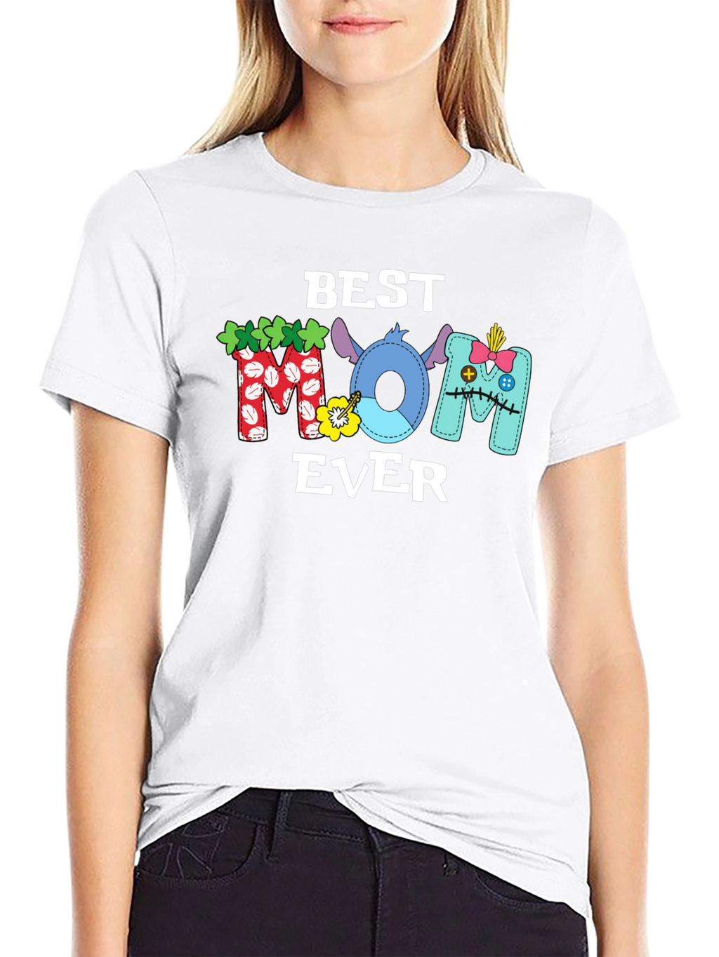 Best Mom Ever T-Shirt Stitch
