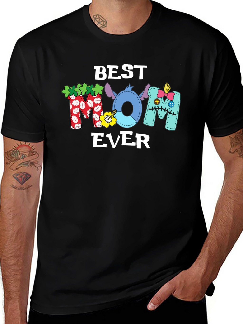 Best Mom Ever T-Shirt Stitch