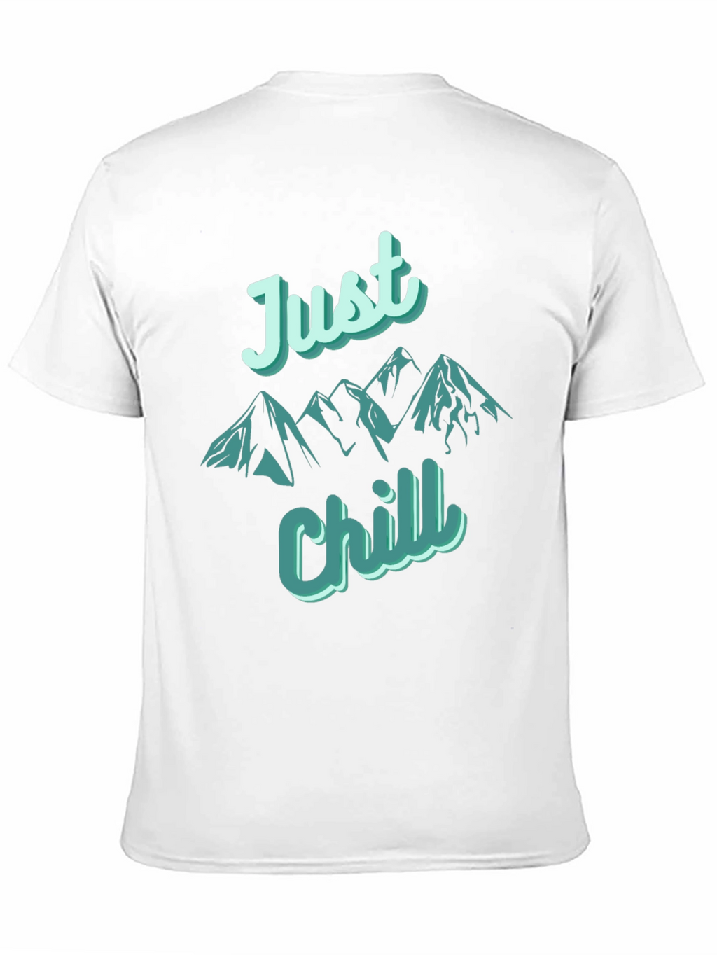 Just Chill Mountain T-Shirt - Relaxed Fit