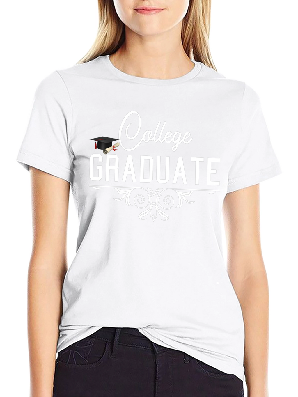College Graduate Black T-Shirt