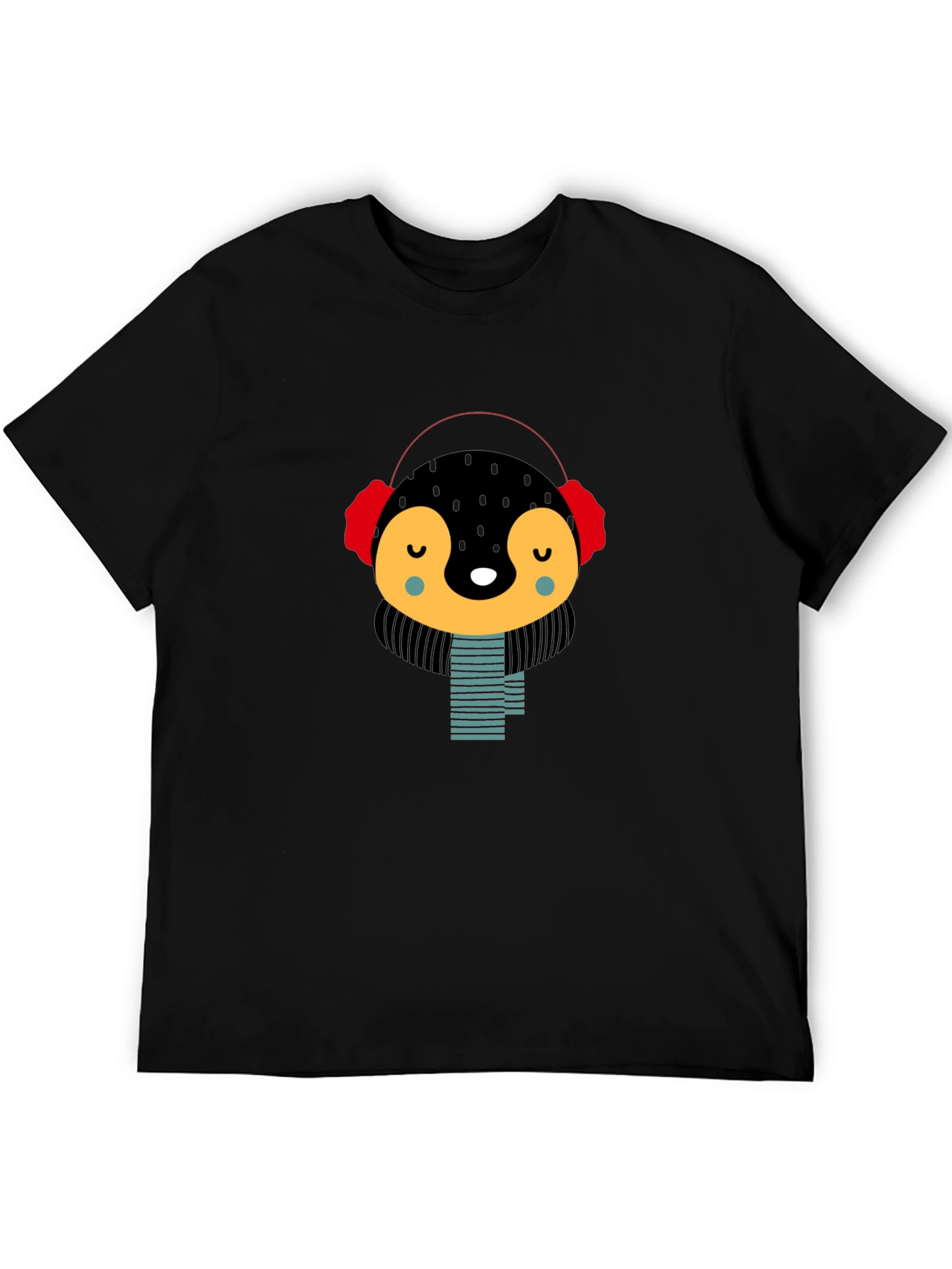 Cute Penguin Graphic Tee - Winter Style Shirt