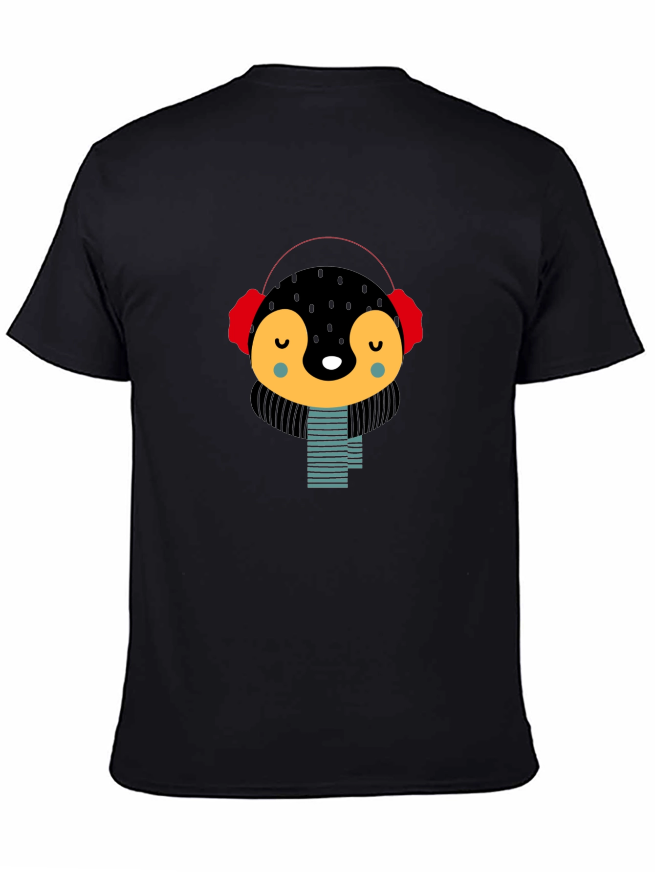 Cute Penguin Graphic Tee - Winter Style Shirt