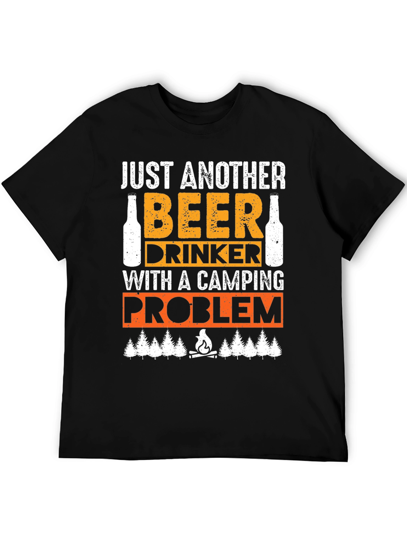 Beer Drinker Camping Problem T-Shirt