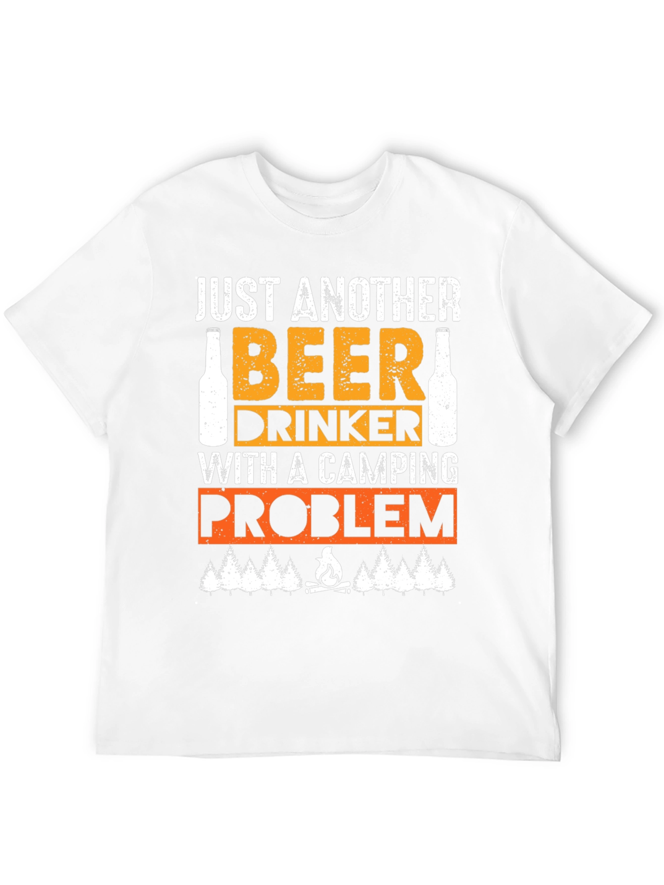 Beer Drinker Camping Problem T-Shirt