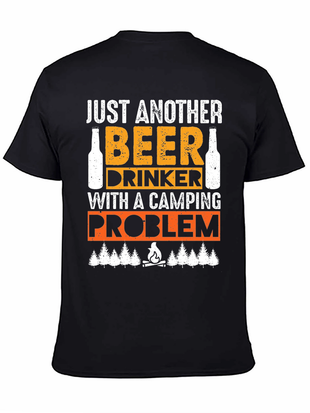 Beer Drinker Camping Problem T-Shirt