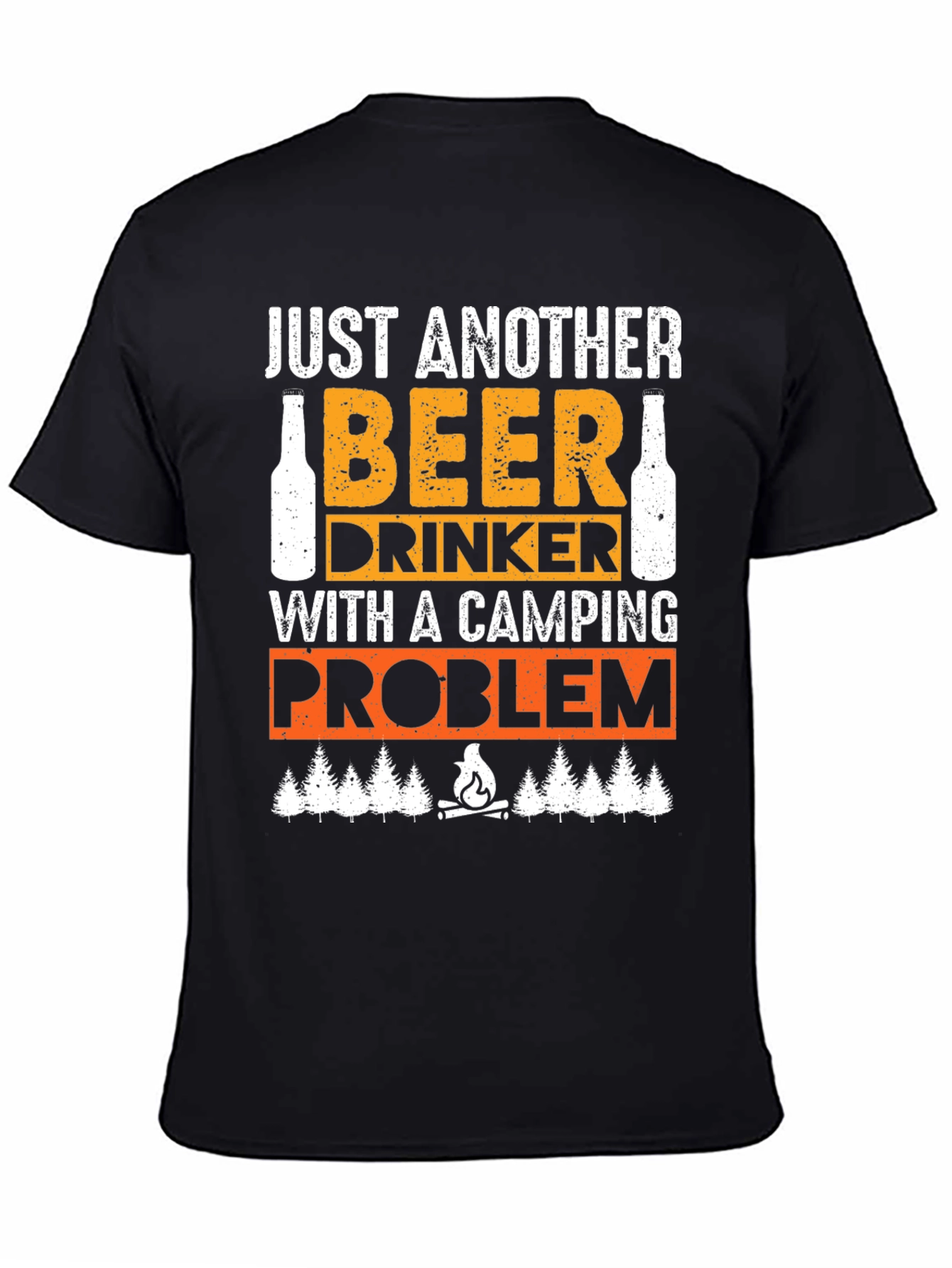 Beer Drinker Camping Problem T-Shirt