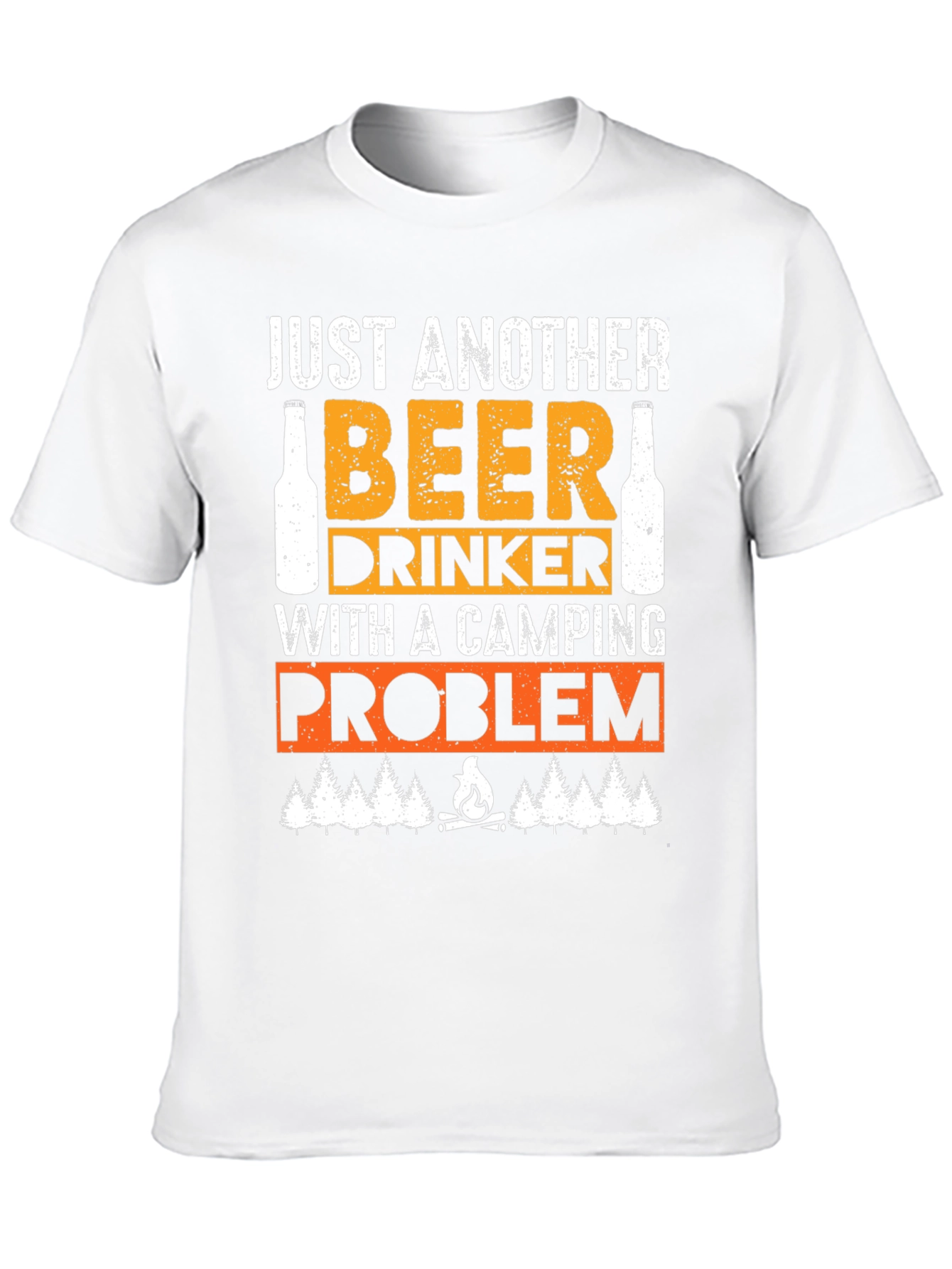 Beer Drinker Camping Problem T-Shirt