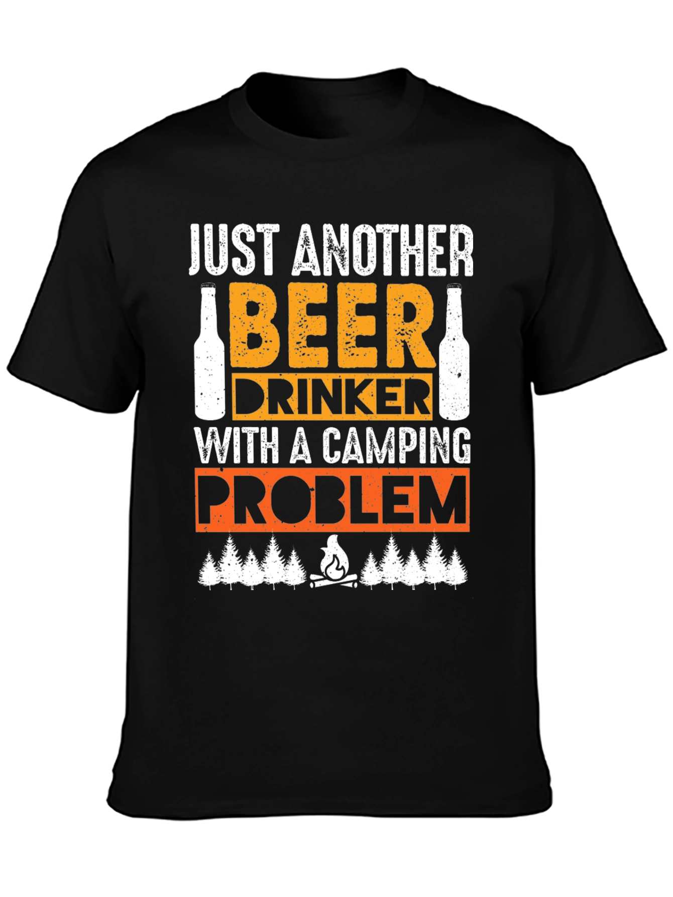 Beer Drinker Camping Problem T-Shirt
