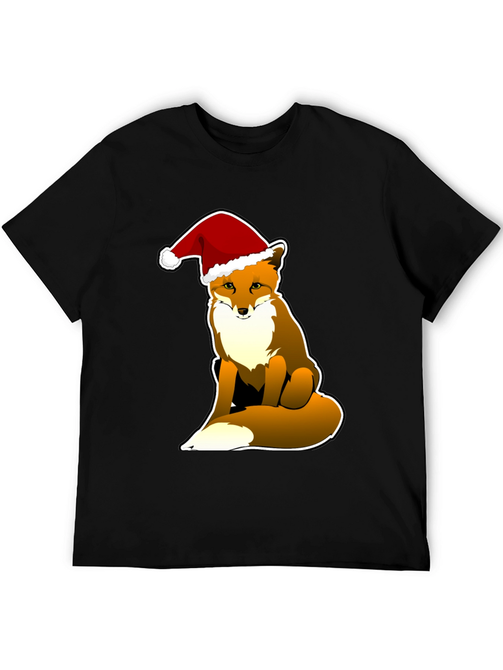 Festive Fox Tee - Holiday Season Style