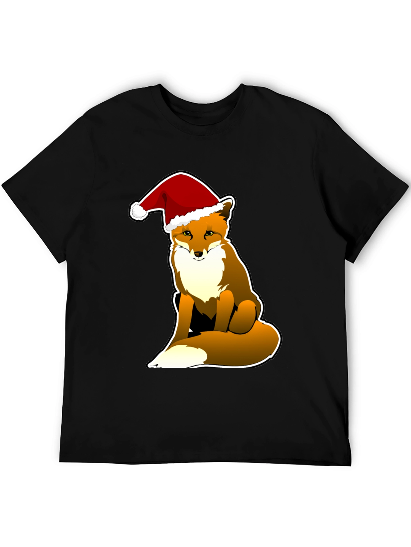 Festive Fox Tee - Holiday Season Style