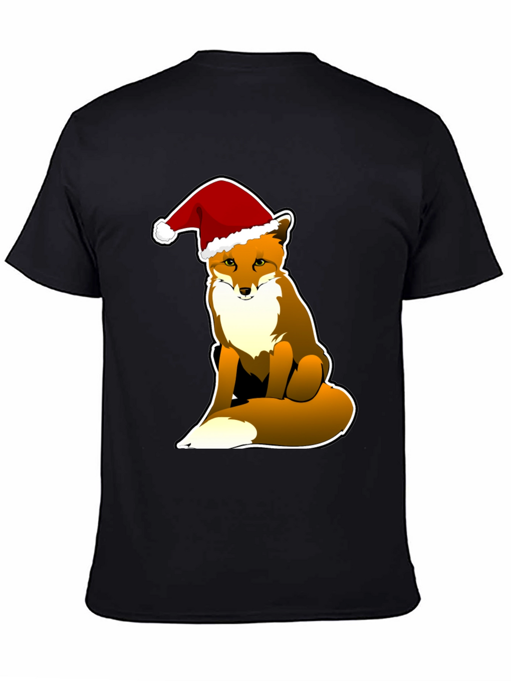 Festive Fox Tee - Holiday Season Style