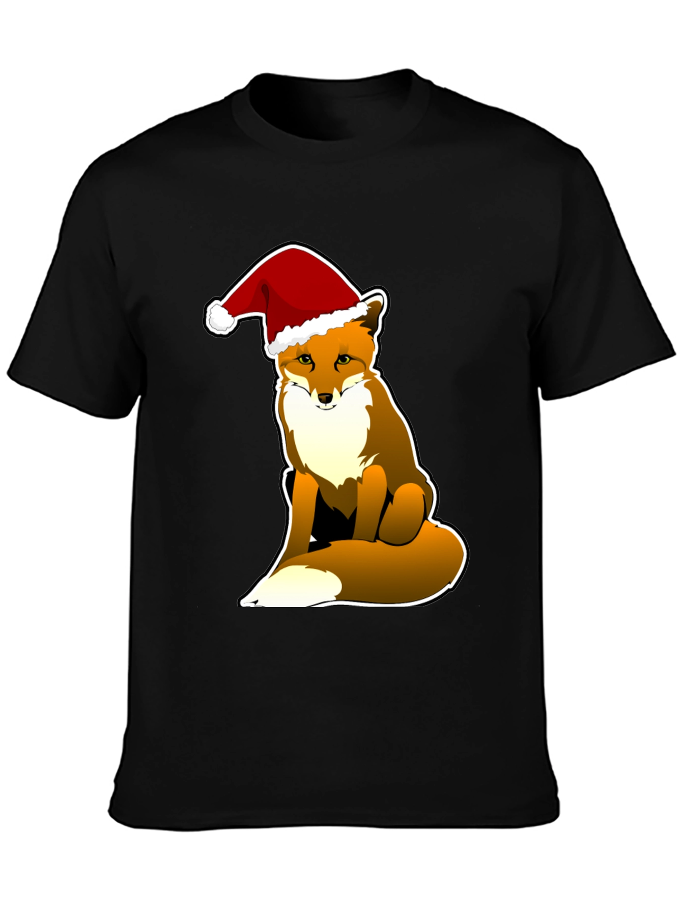 Festive Fox Tee - Holiday Season Style