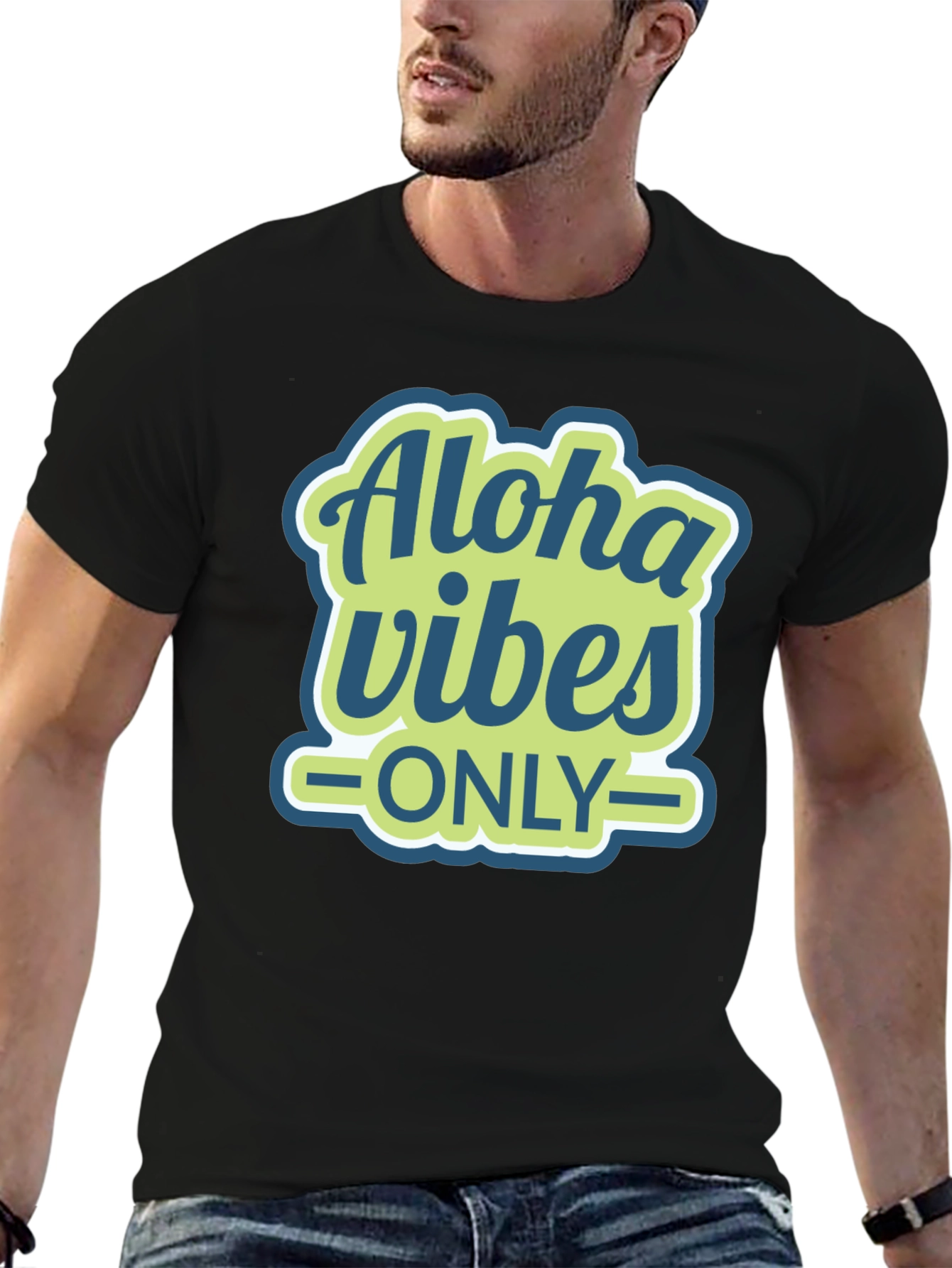 Aloha Vibes Only Graphic T-Shirt