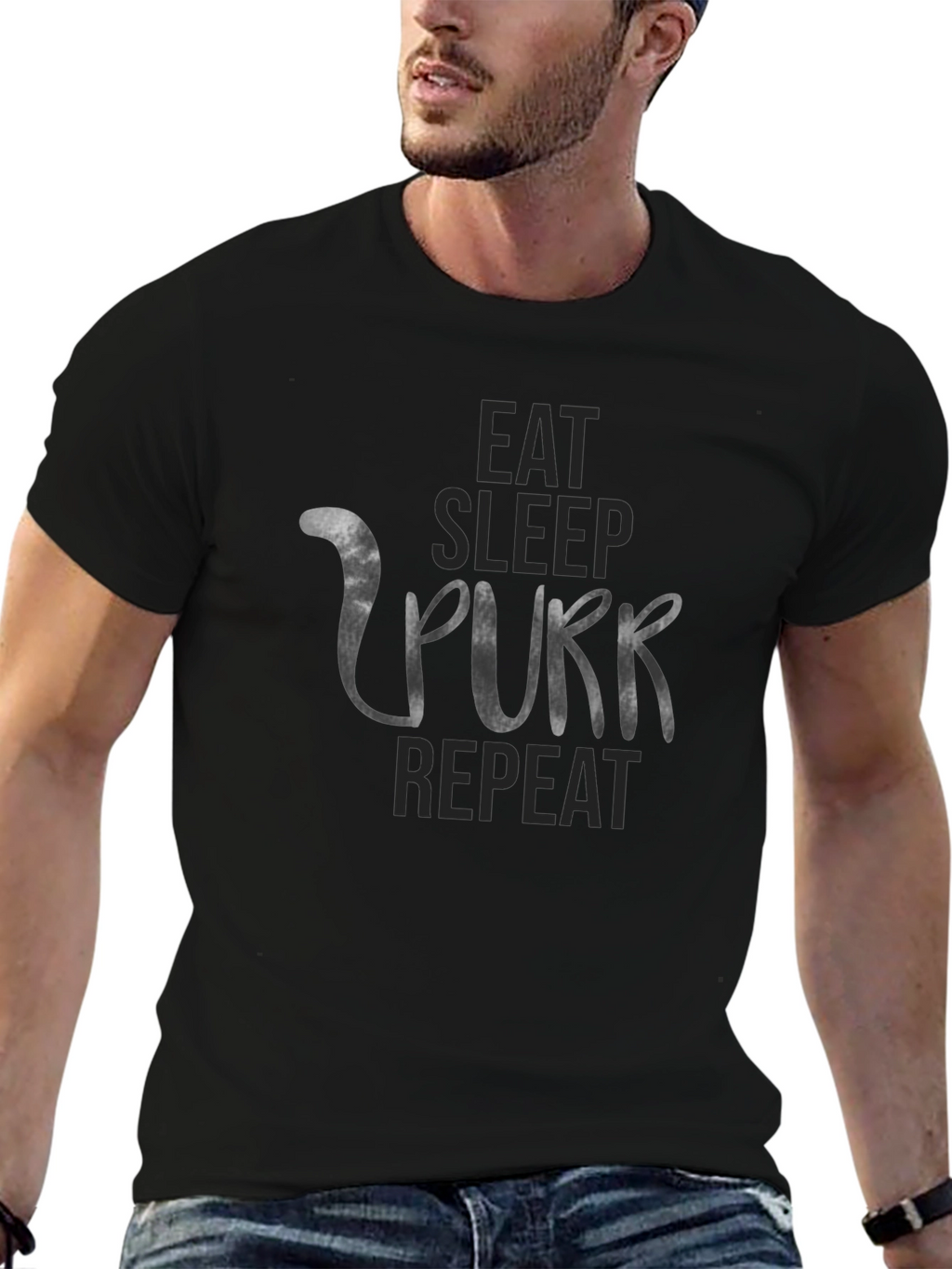 Eat Sleep Purr Repeat T-Shirt