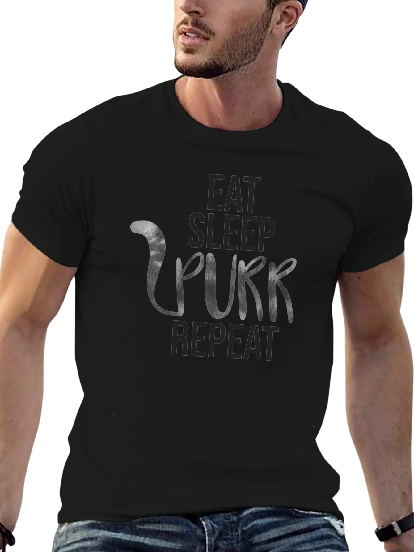 Eat Sleep Purr Repeat T-Shirt