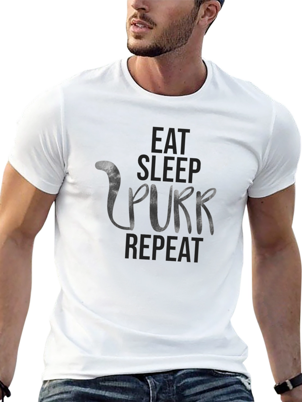 Eat Sleep Purr Repeat T-Shirt