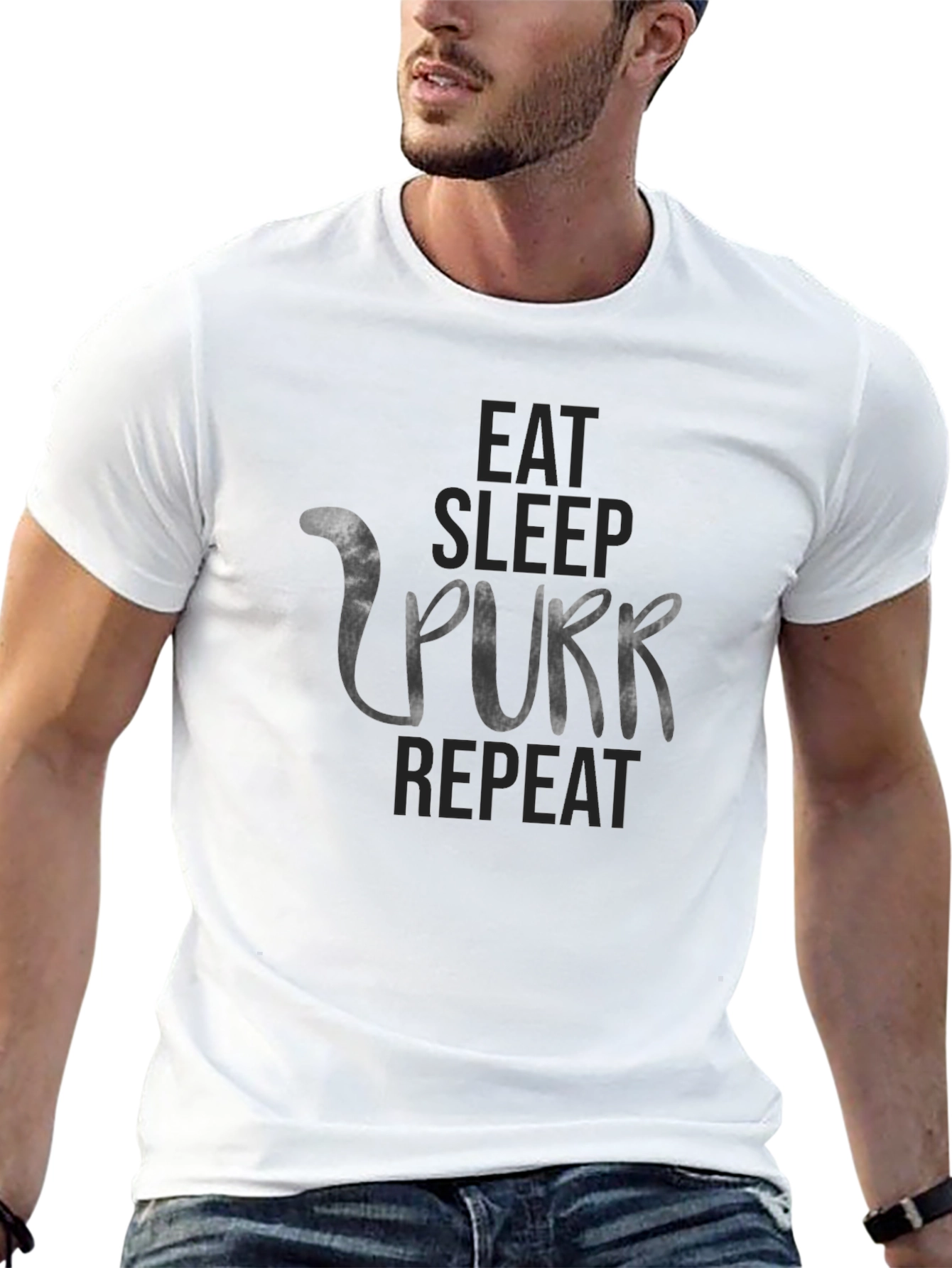 Eat Sleep Purr Repeat T-Shirt