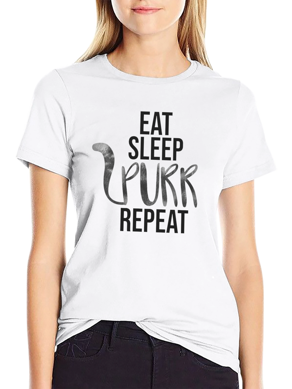 Eat Sleep Purr Repeat T-Shirt