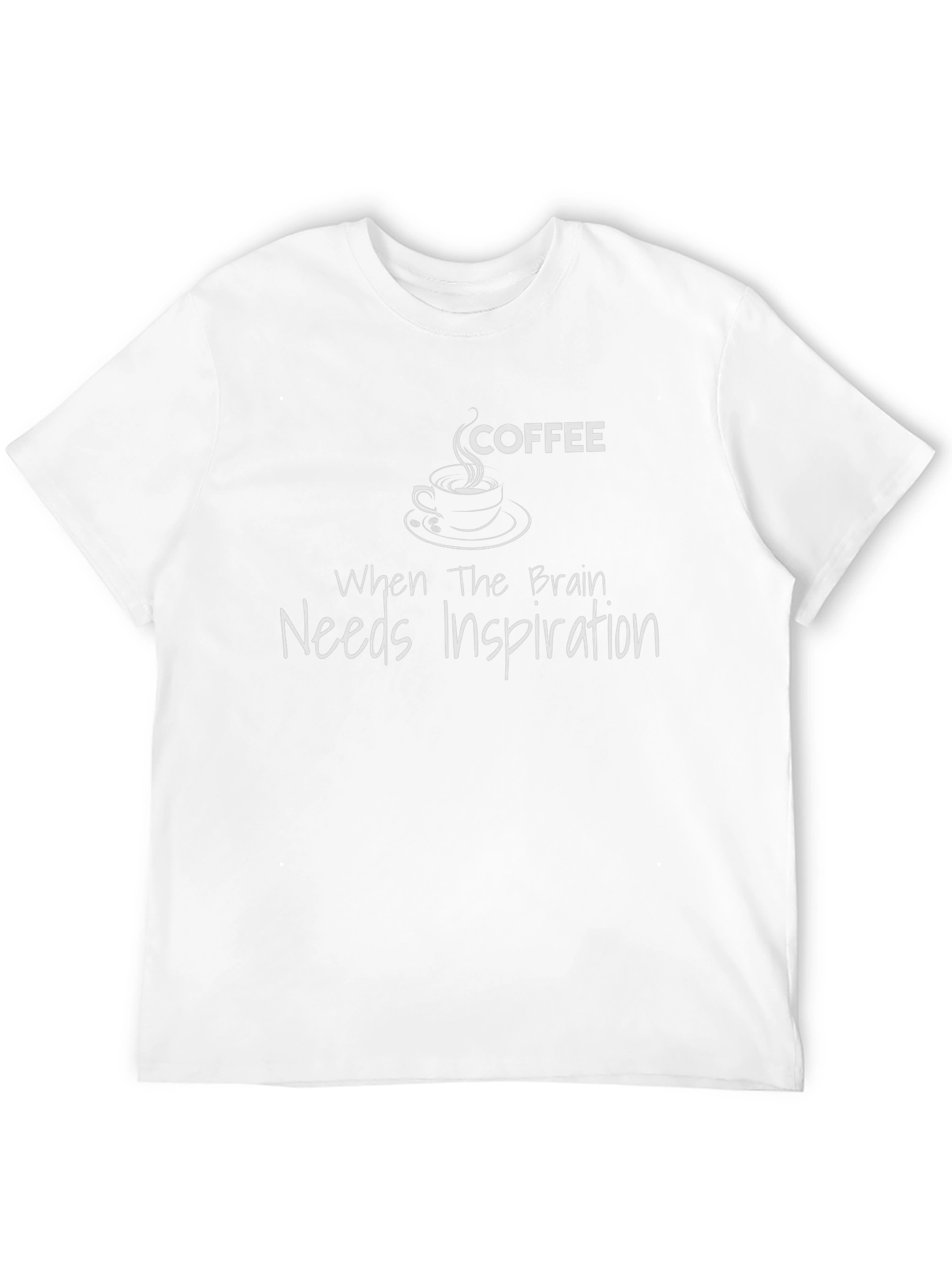 Coffee Inspiration Black T-Shirt