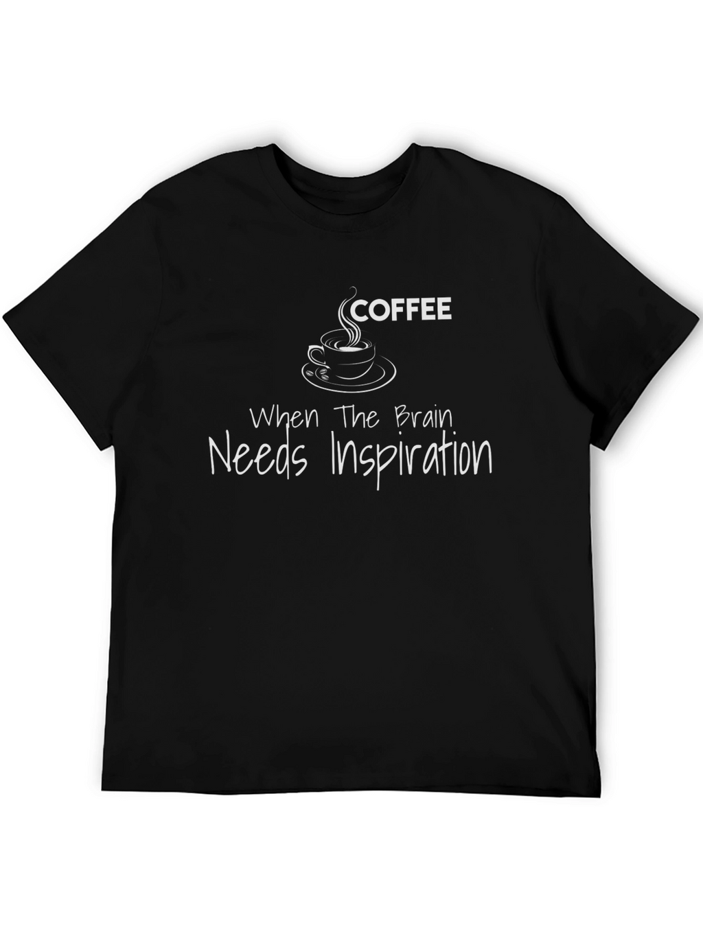Coffee Inspiration Black T-Shirt