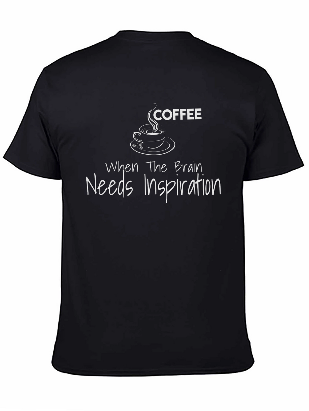 Coffee Inspiration Black T-Shirt