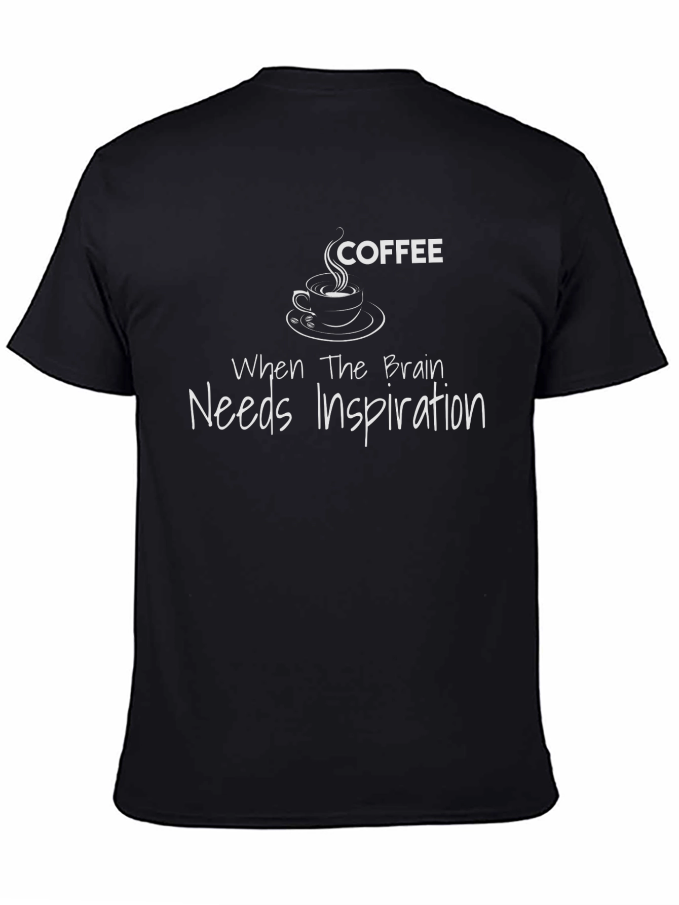 Coffee Inspiration Black T-Shirt