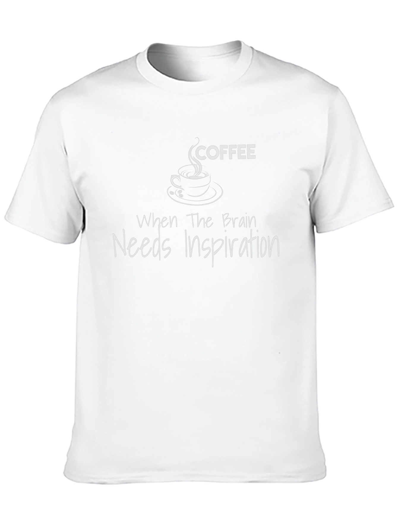 Coffee Inspiration Black T-Shirt