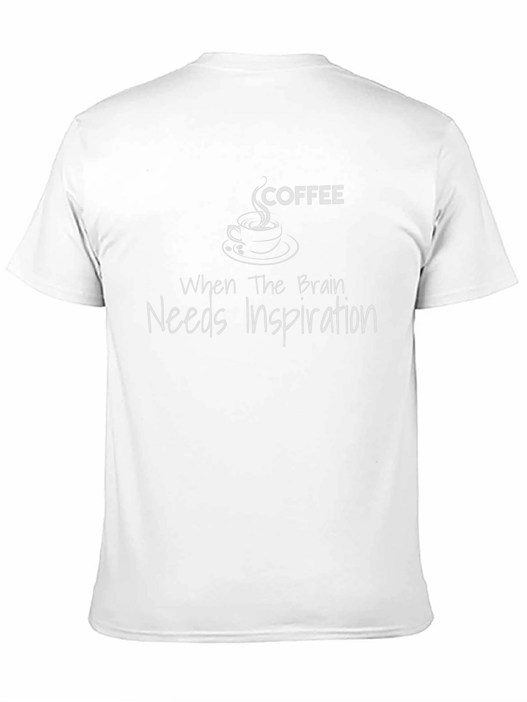 Coffee Inspiration Black T-Shirt