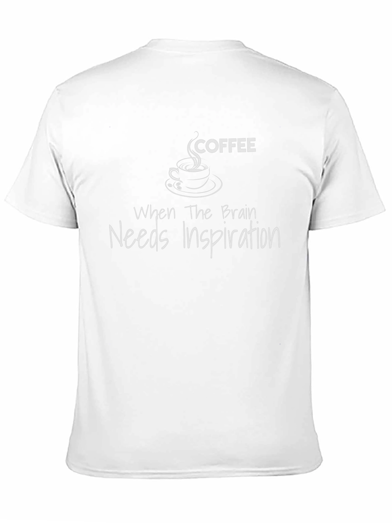 Coffee Inspiration Black T-Shirt