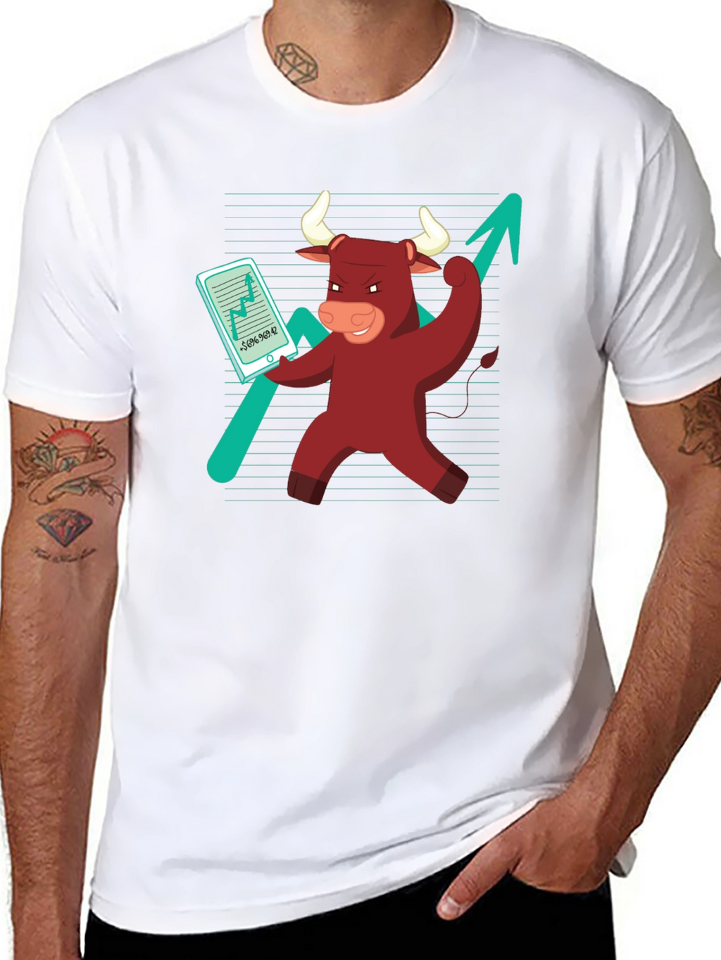 Bullish Stock Trader Graphic Tee