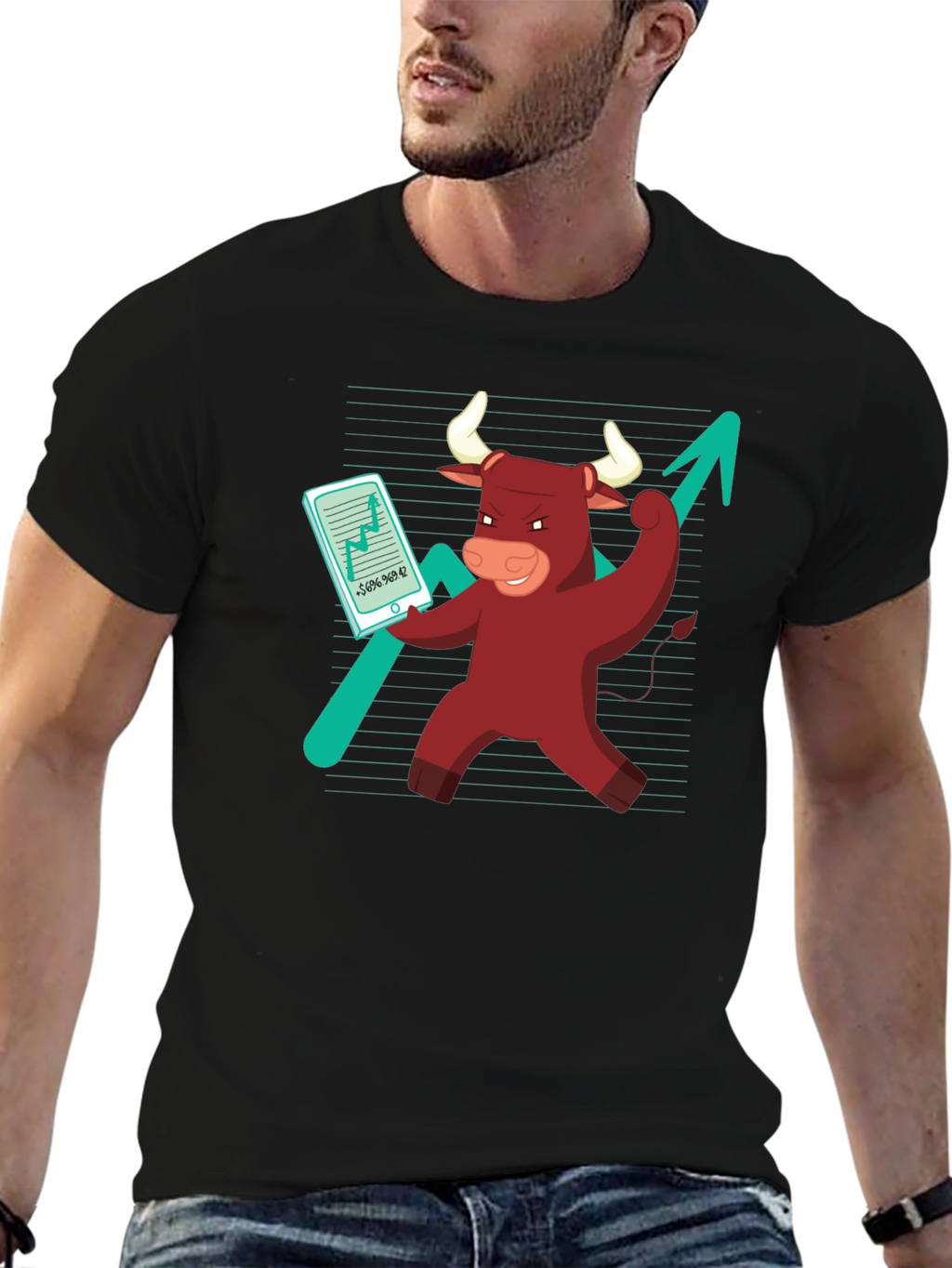 Bullish Stock Trader Graphic Tee