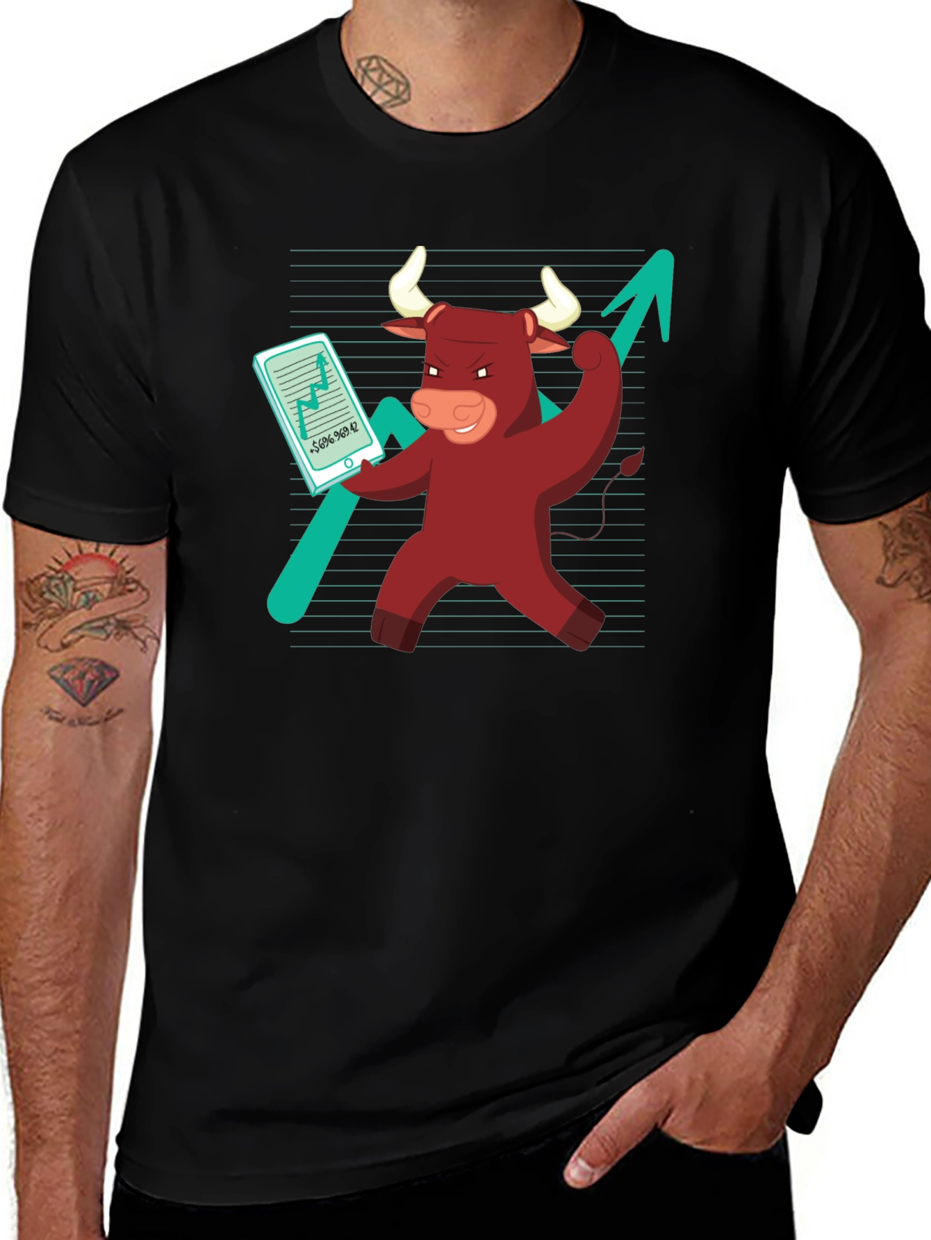 Bullish Stock Trader Graphic Tee