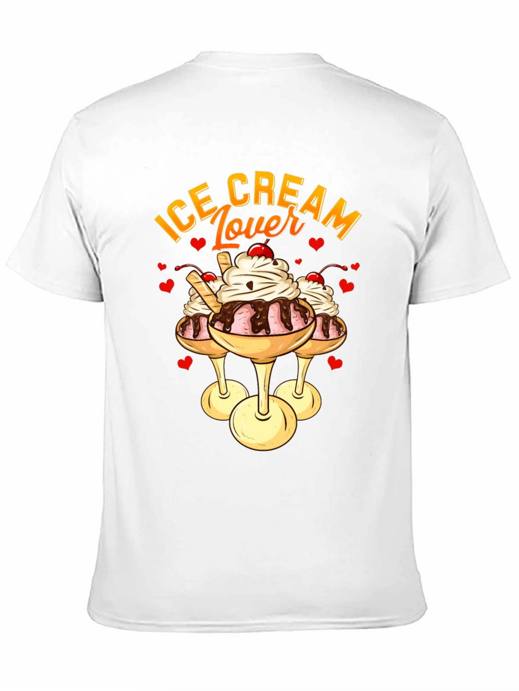 Ice Cream Lover Graphic T-Shirt