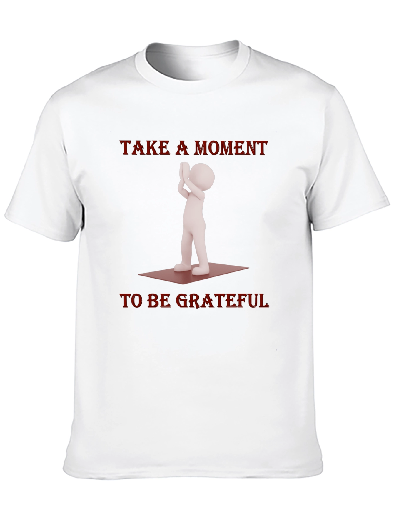 Grateful Moment Graphic Tee - Black