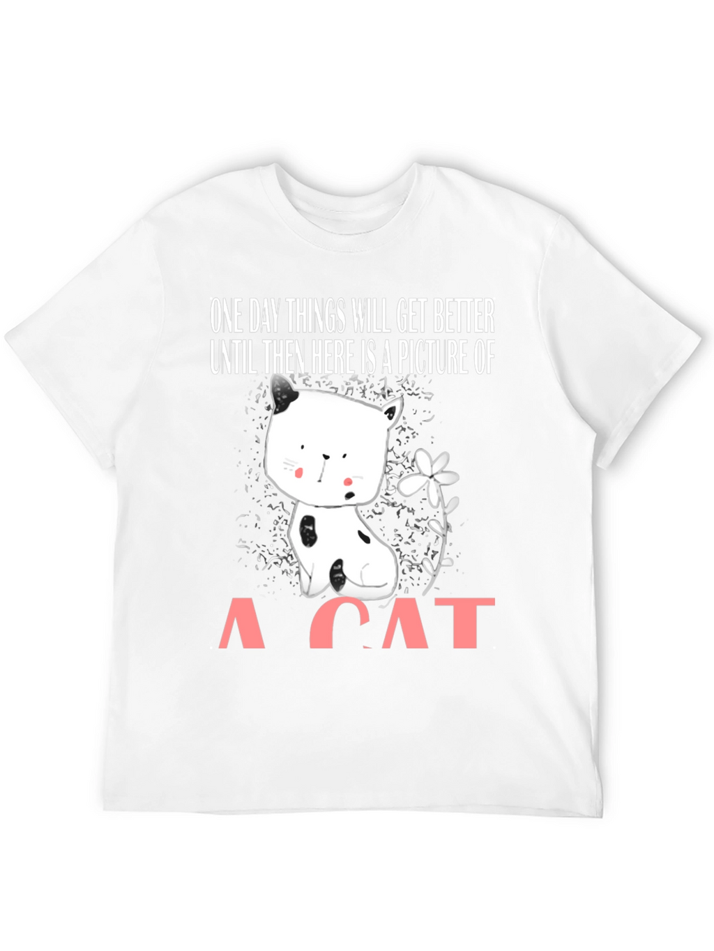 Cute Cat Graphic T-Shirt