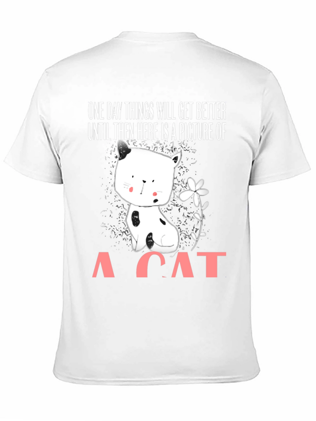 Cute Cat Graphic T-Shirt