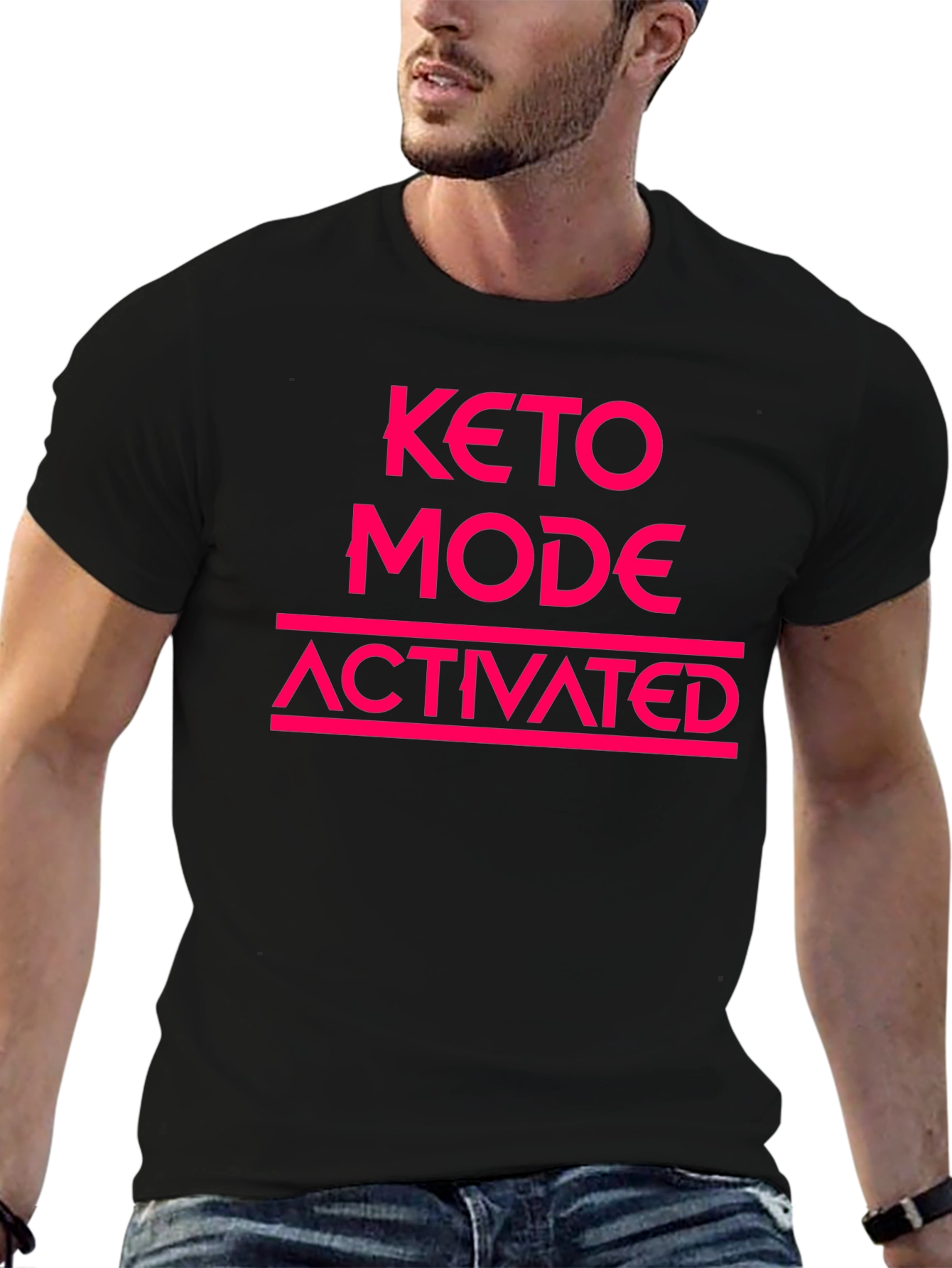 Keto Mode Activated Graphic Tee - Black