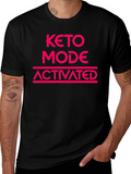 Keto Mode Activated Graphic Tee - Black