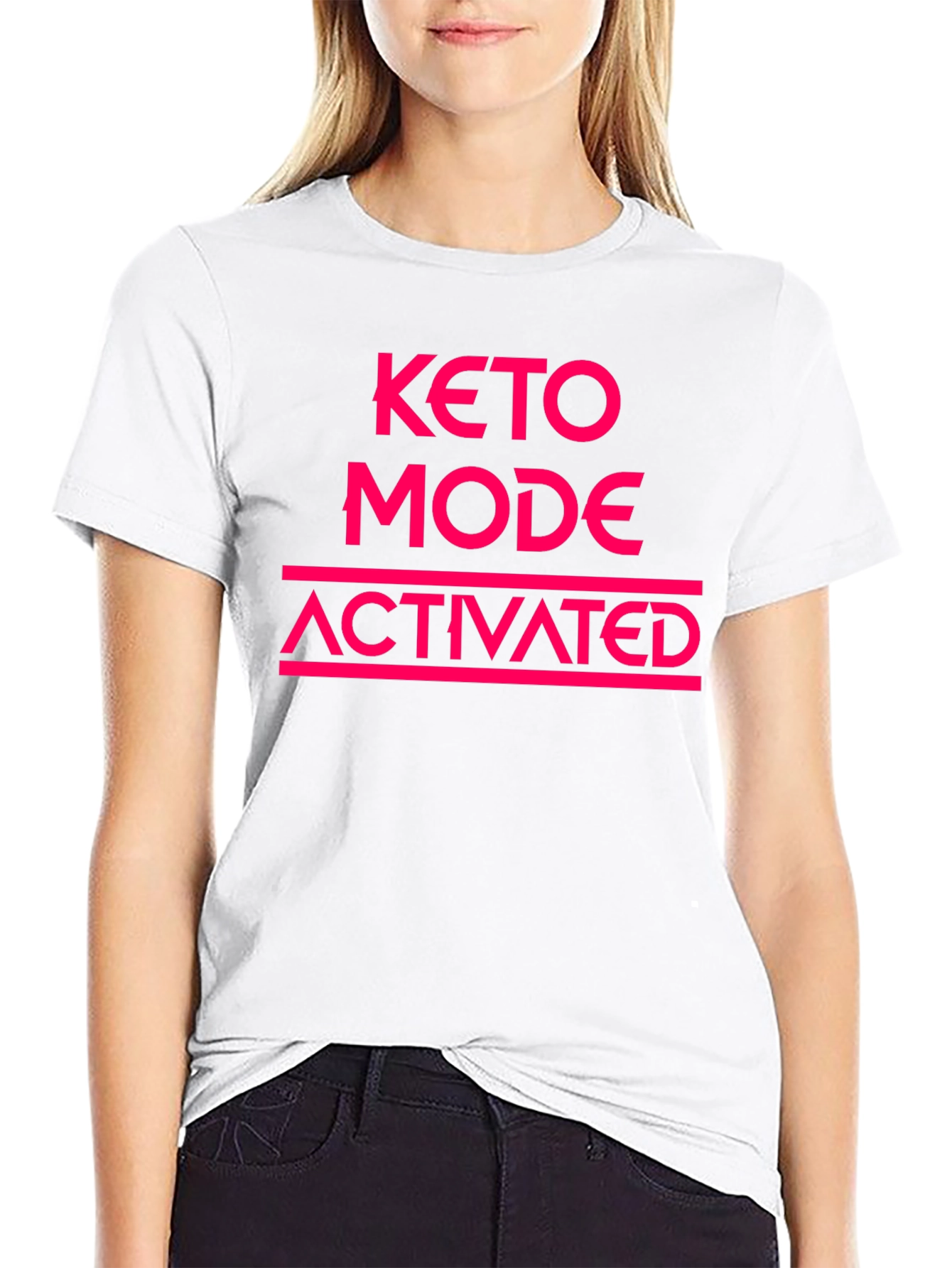 Keto Mode Activated Graphic Tee - Black