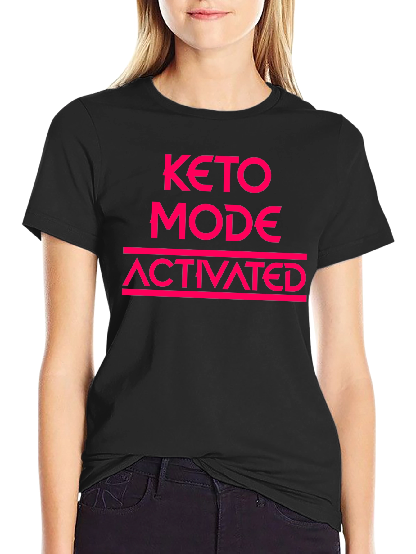 Keto Mode Activated Graphic Tee - Black