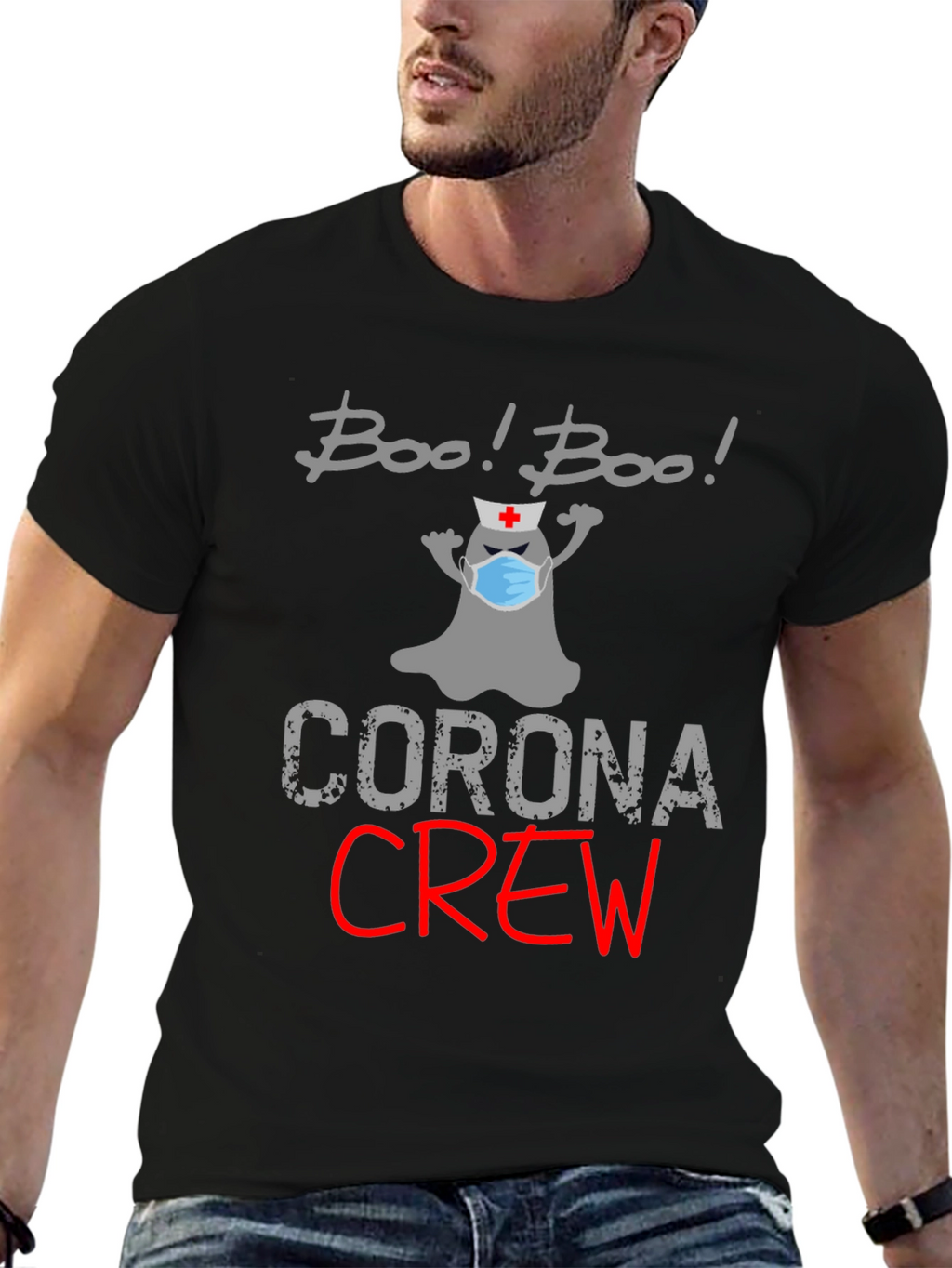 Boo! Corona Crew T-Shirt