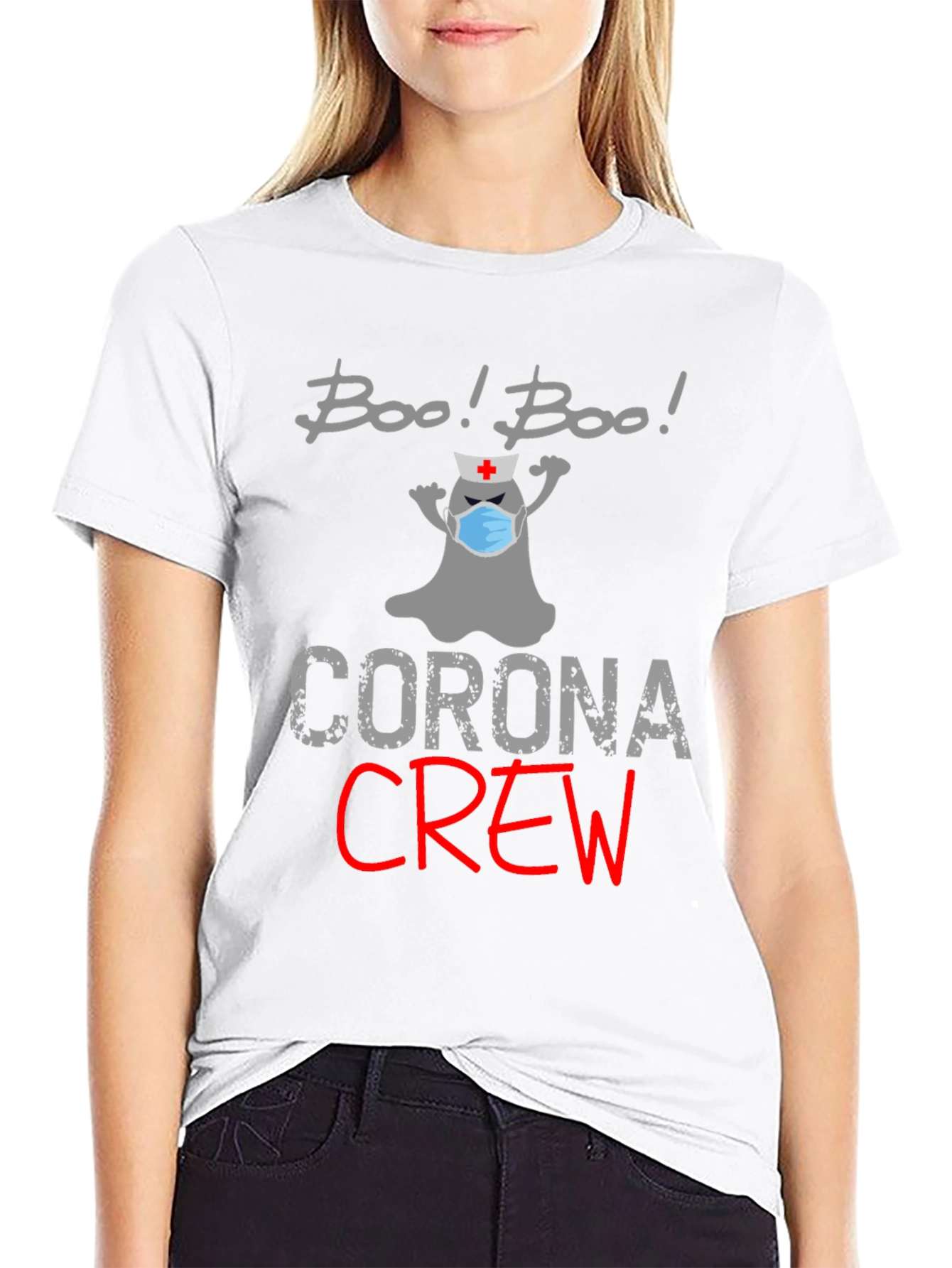 Boo! Corona Crew T-Shirt