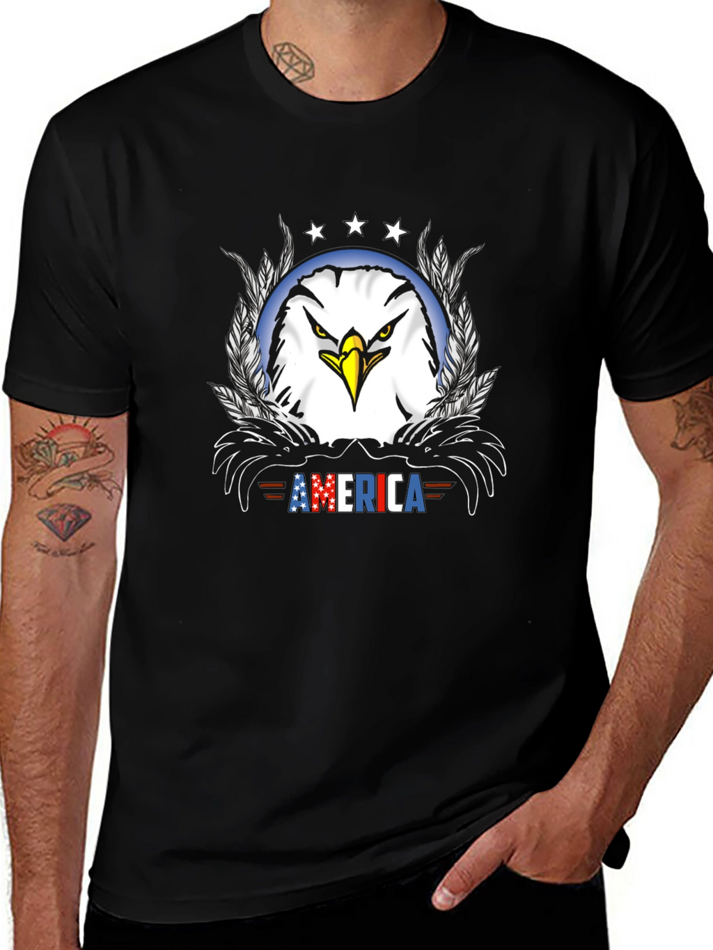American Eagle Patriotic T-Shirt