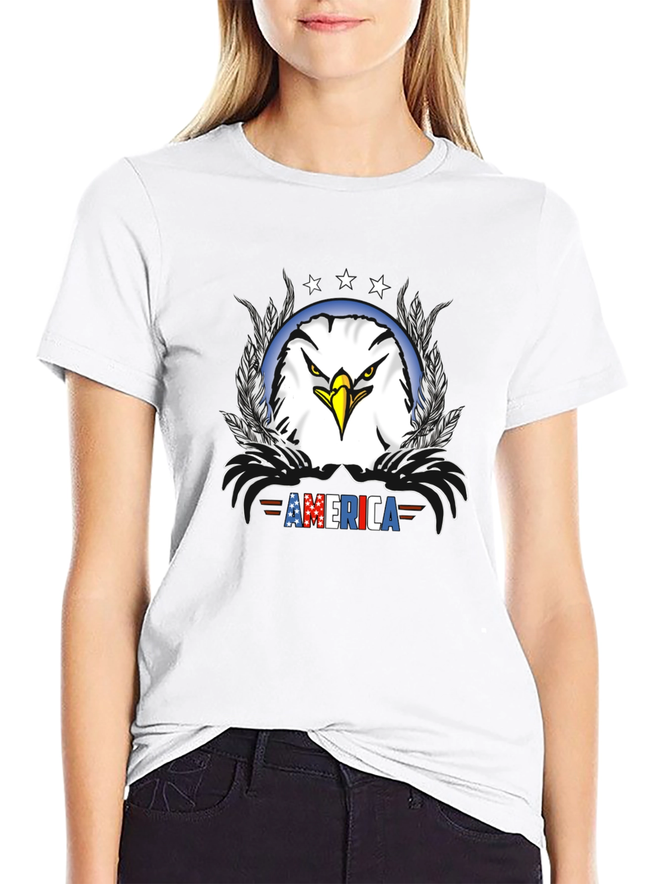 American Eagle Patriotic T-Shirt